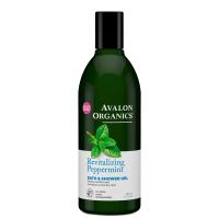 Avalon Organics Bath & Shower Gel Peppermint - Avalon Organics гель для ванны и душа противовоспалительный с маслом мяты