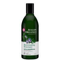 Avalon Organics гель для ванны и душа тонизирующий с маслом розмарина